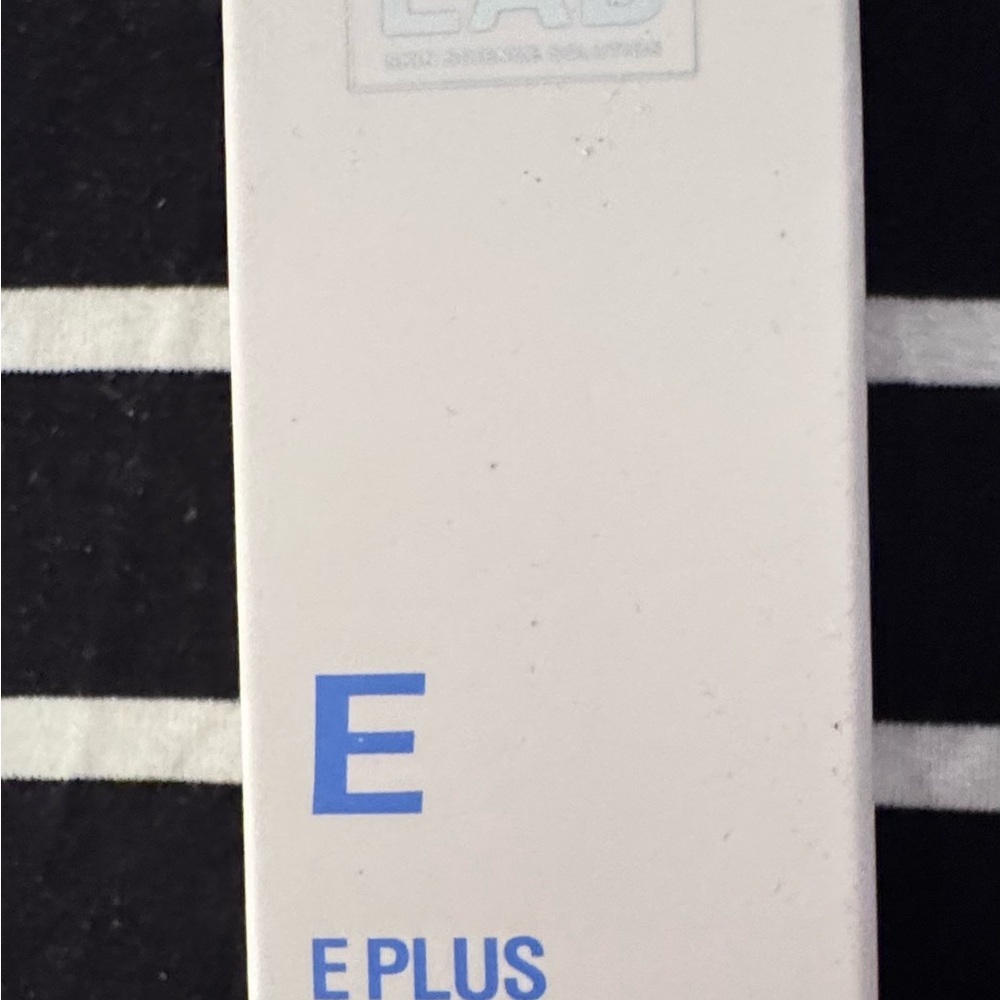 E Plus White and Blue Product